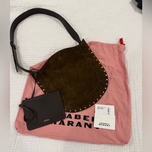 Isabel Marant Oskan Soft Shoulder Bag - NEW